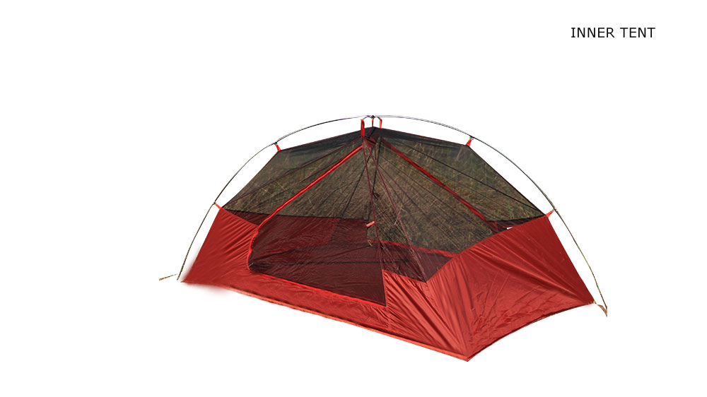 Cheap Goat Tents 20D Double Layer Waterproof 2 Person Backpacking Tent For Camping Hiking Picnic Tents 